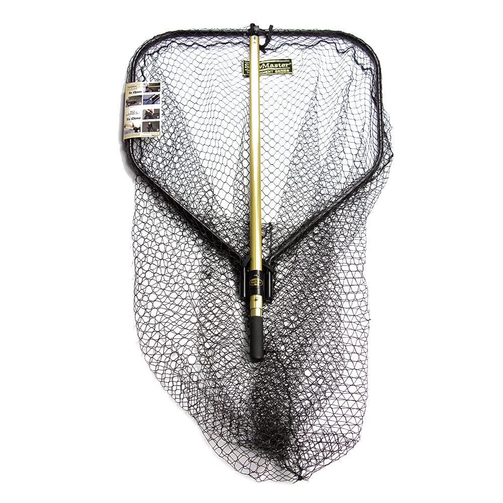 StowMaster TS94X 30x32 inch hoop ready to net large fish.