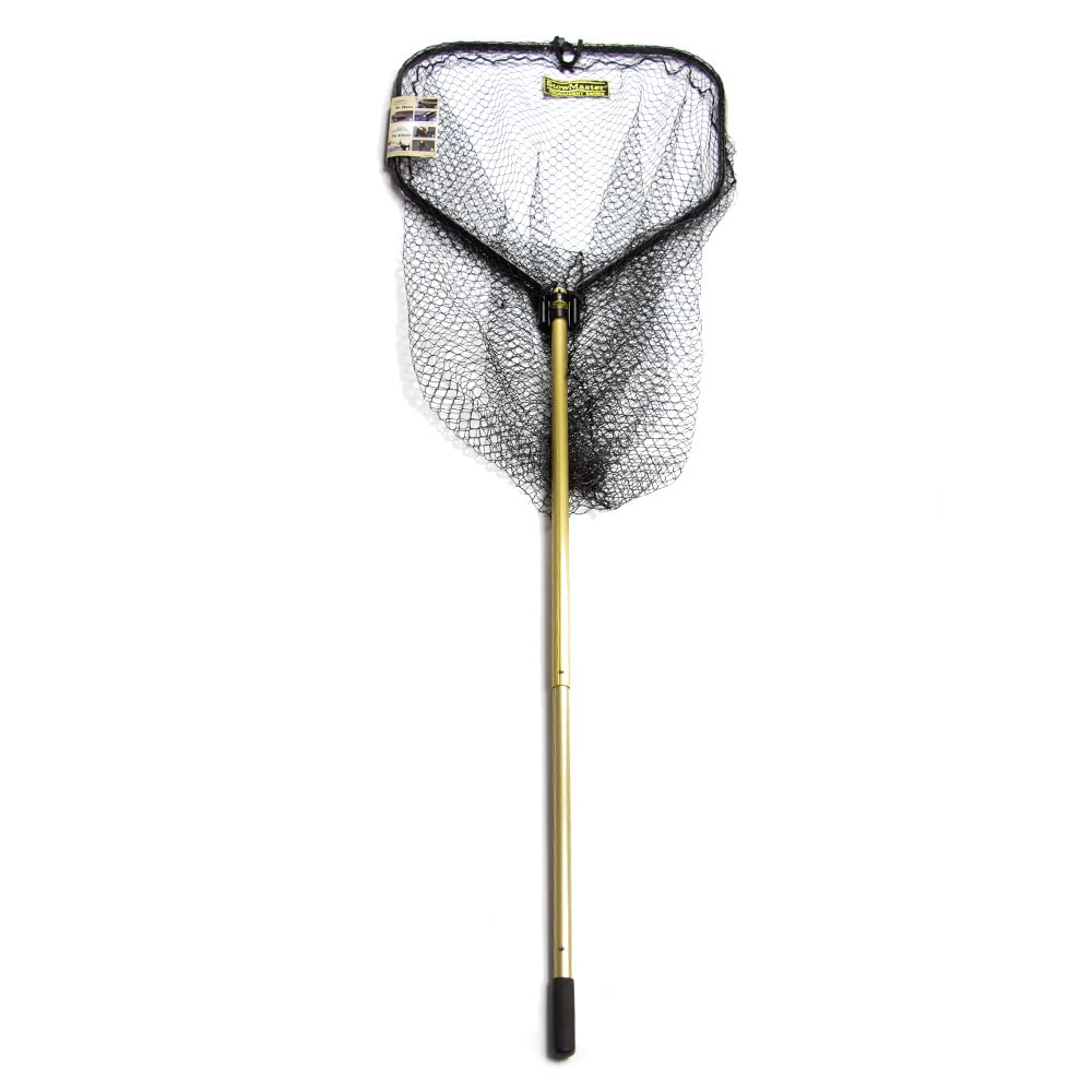 StowMaster TS94X 42-inch deep net bag holds slippery catch securely.