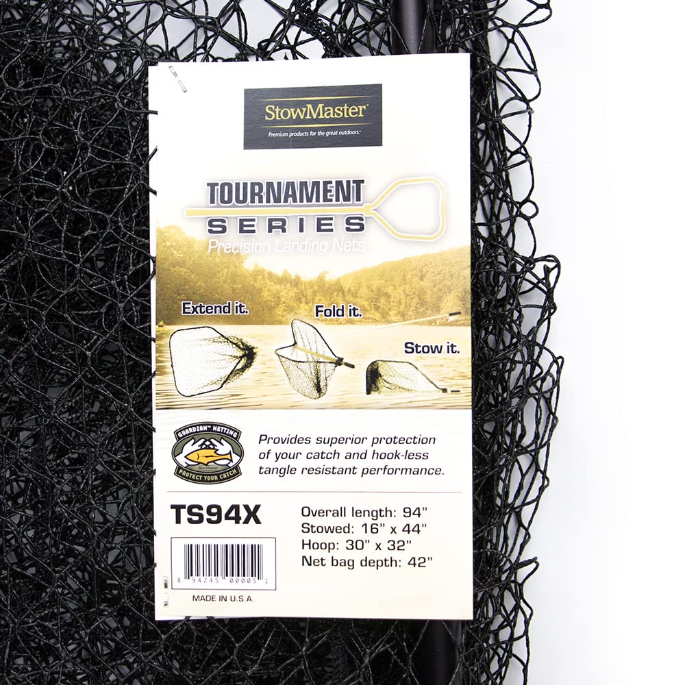 StowMaster TS94X aircraft-grade aluminum frame for strength and lightness.