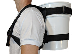 Strap Pack ice fishing setup showing efficient gear transport.