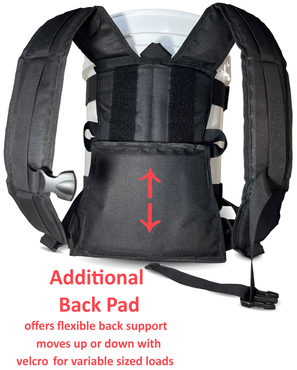 Strap Pack padded-back-straps highlight comfort during long carries.