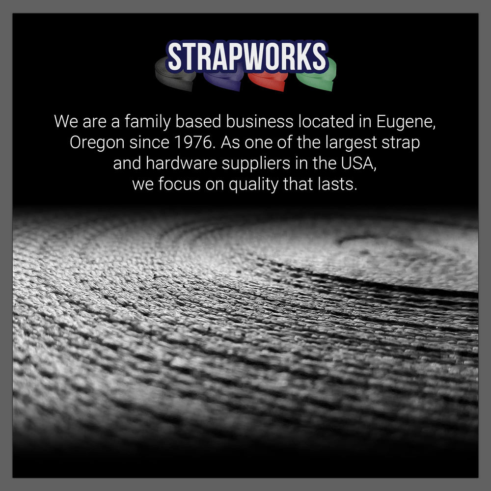 Strapworks 100ft roll packaging suitable for DIY projects and professional use.