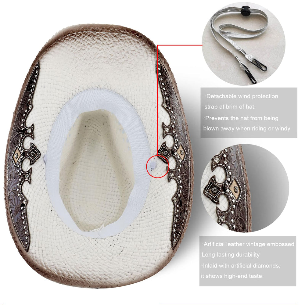 Interior with built-in elastic sweatband