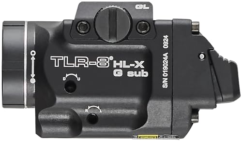 1000-lumen rail-mounted light for Glock handguns