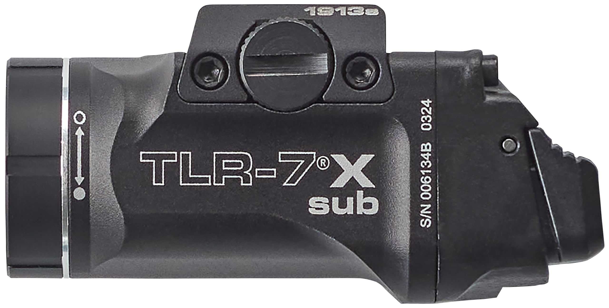 500-lumen subcompact pistol light for 1913 rails