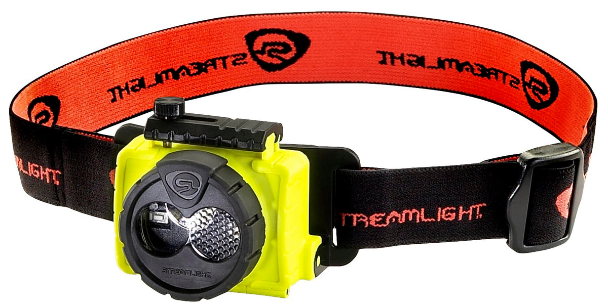 Streamlight 61602 headlamp in yellow provides hands-free light for night runs