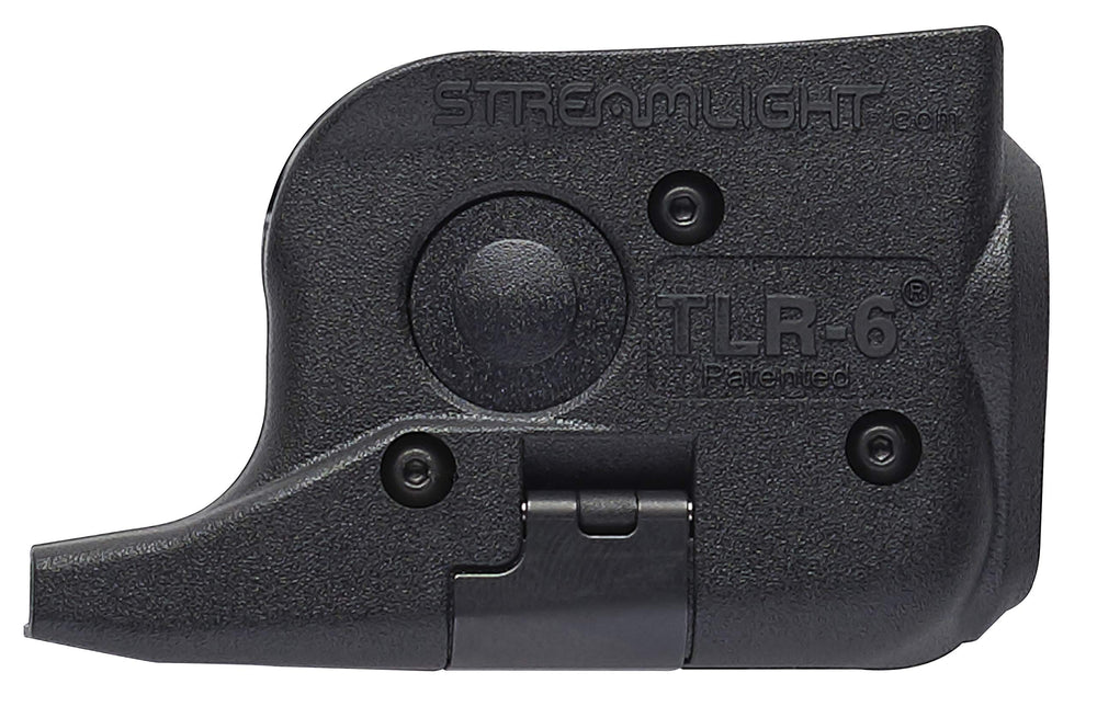 Compact Glock-compatible TLR-6 profile — rear view