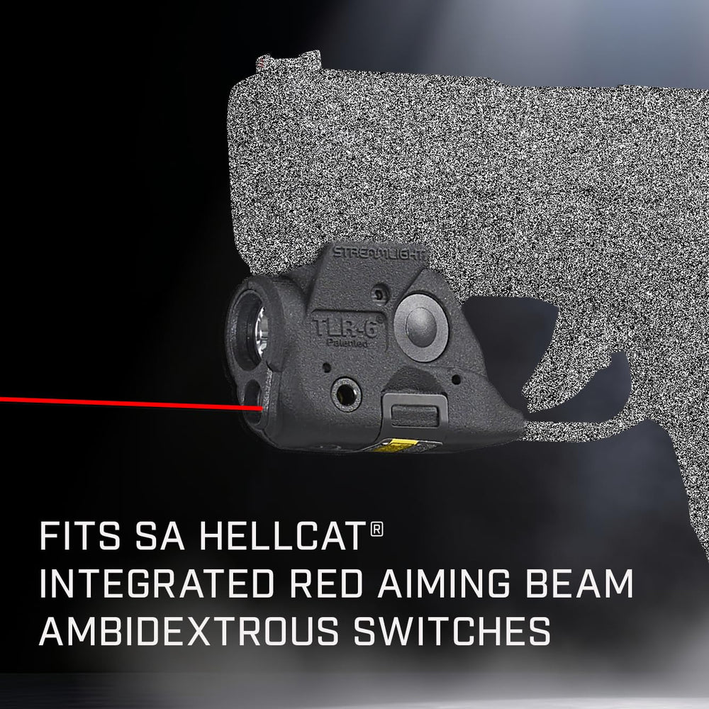 Beam specs: 100 lumens, 2000 candela, 89 m range on Hellcat