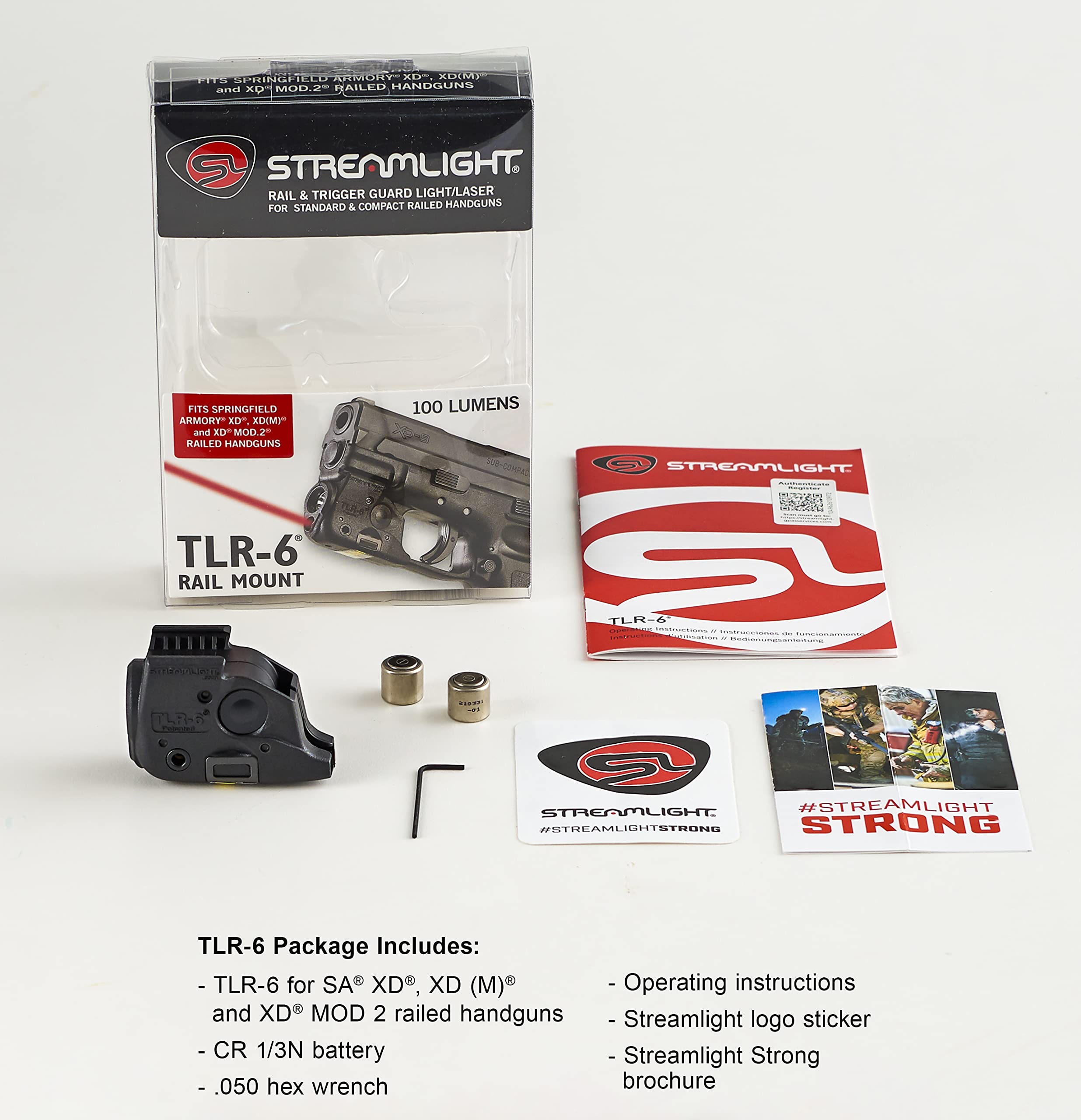 1-hour runtime for TLR-6 on a single battery