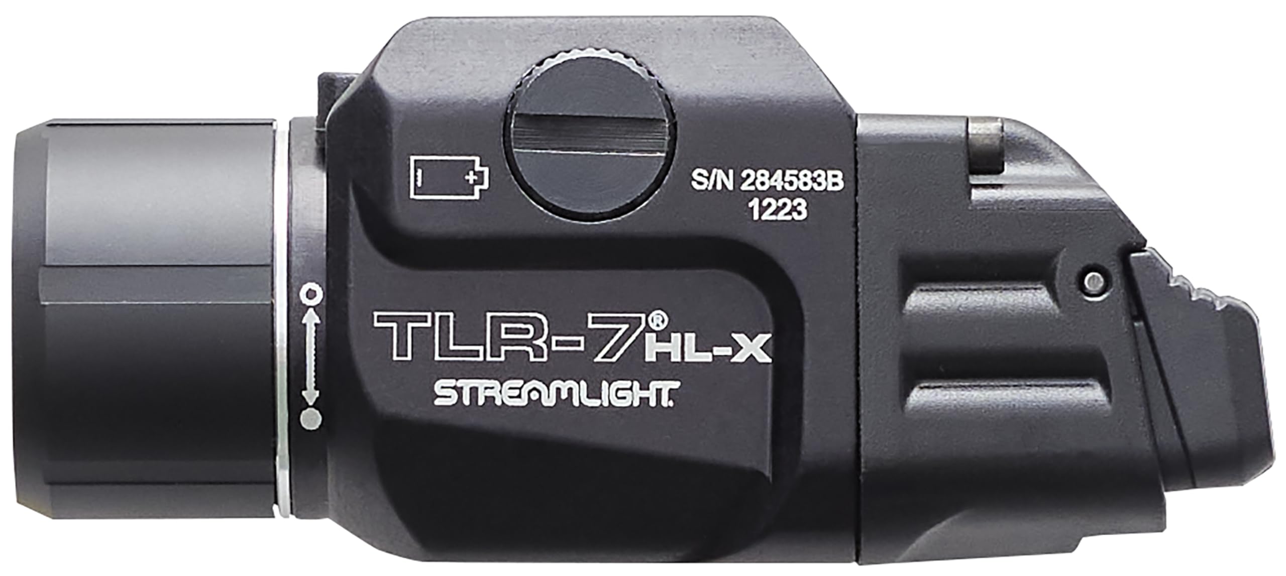 Durable 6000-series aluminum housing of the Streamlight TLR-7 HL-X