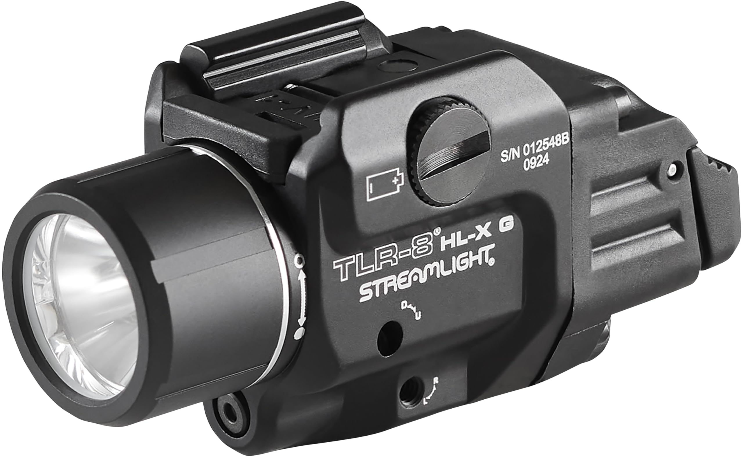 Streamlight 69475 TLR-8 HL-X G USB on a rail mount