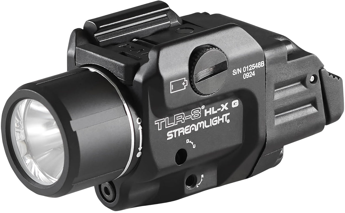Streamlight 69475 TLR-8 HL-X G USB on a rail mount