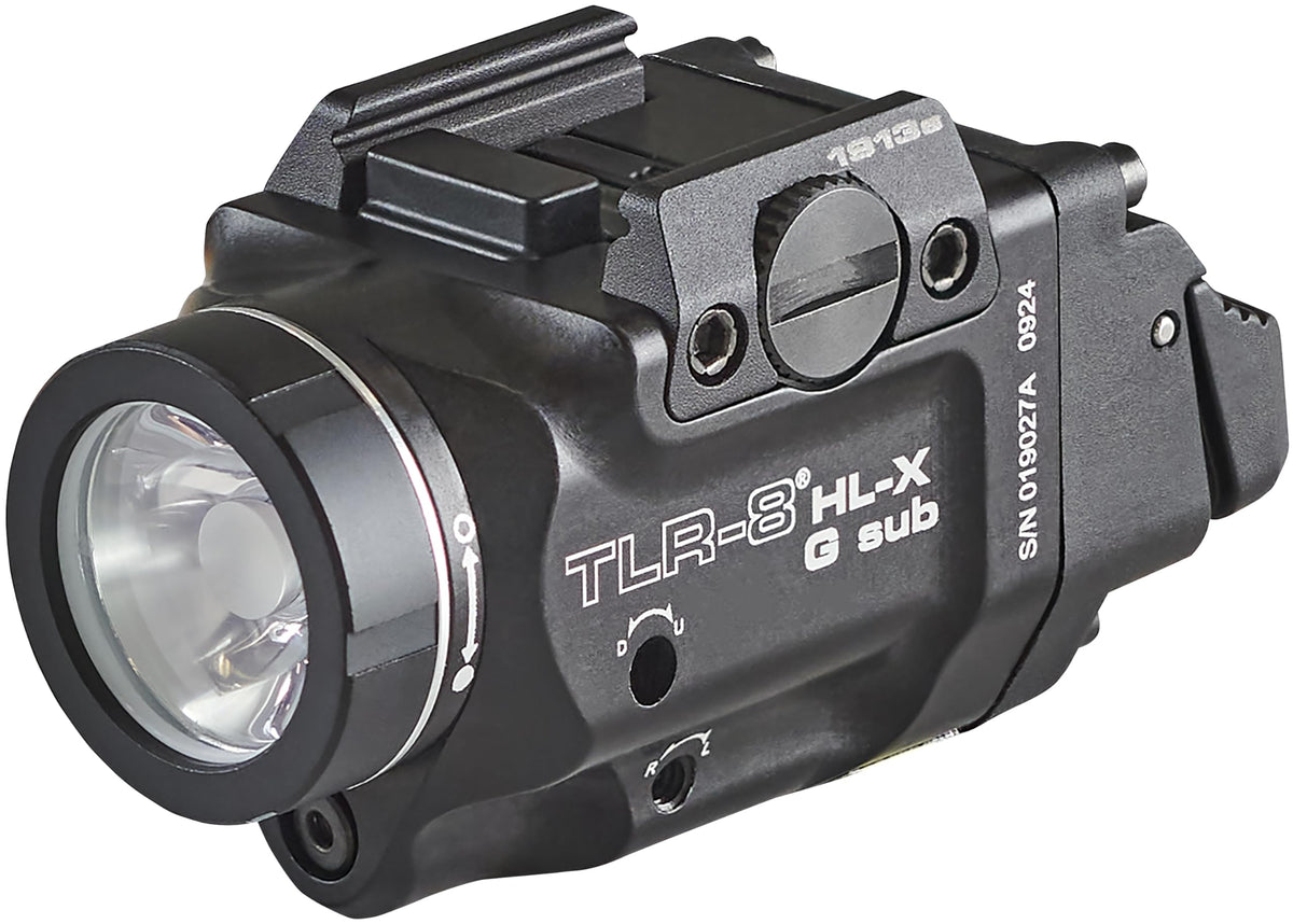 Streamlight 69478 TLR-8 HL-X G on a rifle rail with 1000-lumen output