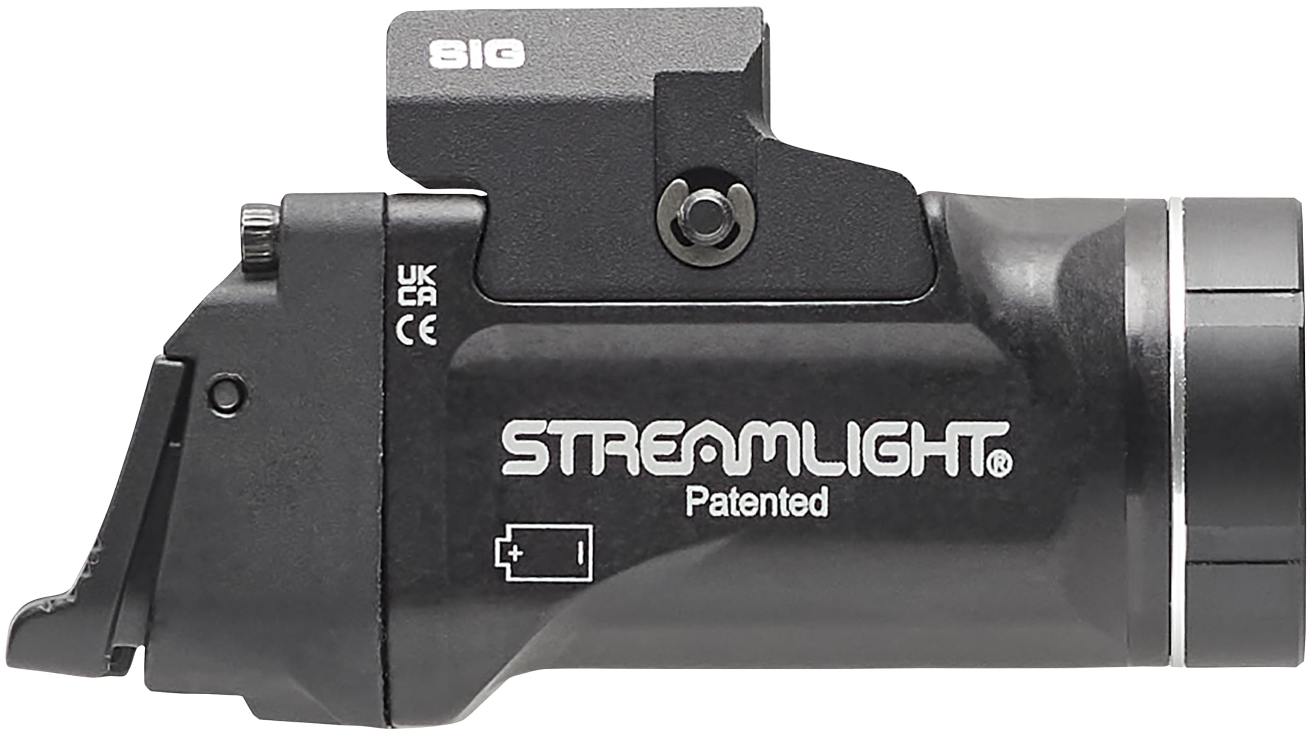 Ambidextrous rear switches for left/right-handed use