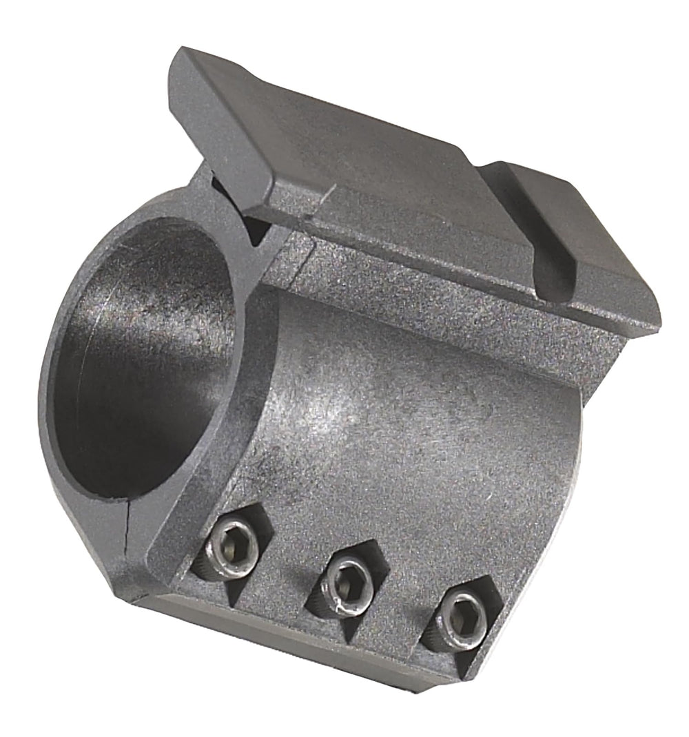 Durable polymer construction of mag tube mount