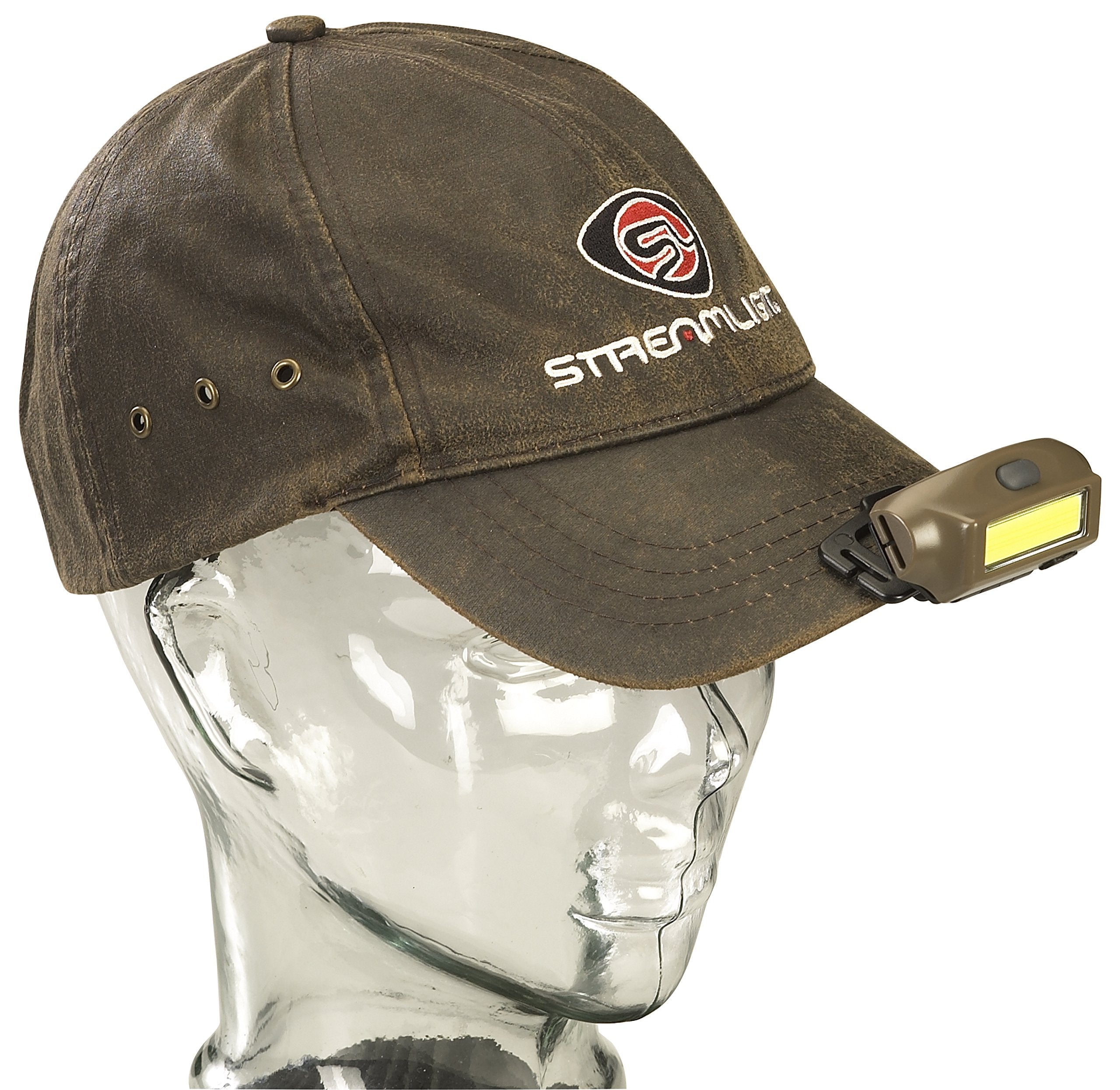 Streamlight Bandit elastic head strap ensures secure hands-free use.