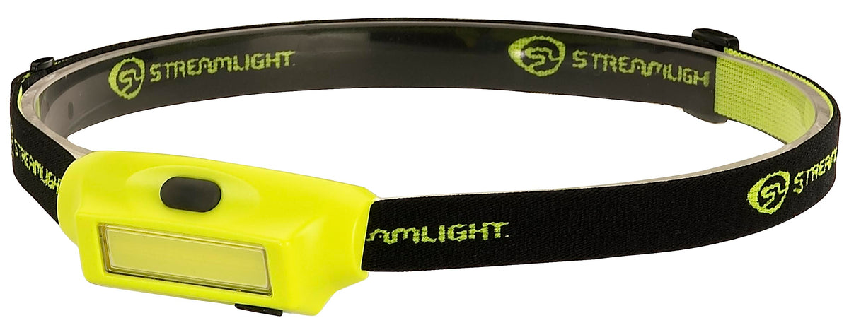 Streamlight Bandit headlamp front view for hands-free nighttime visibility