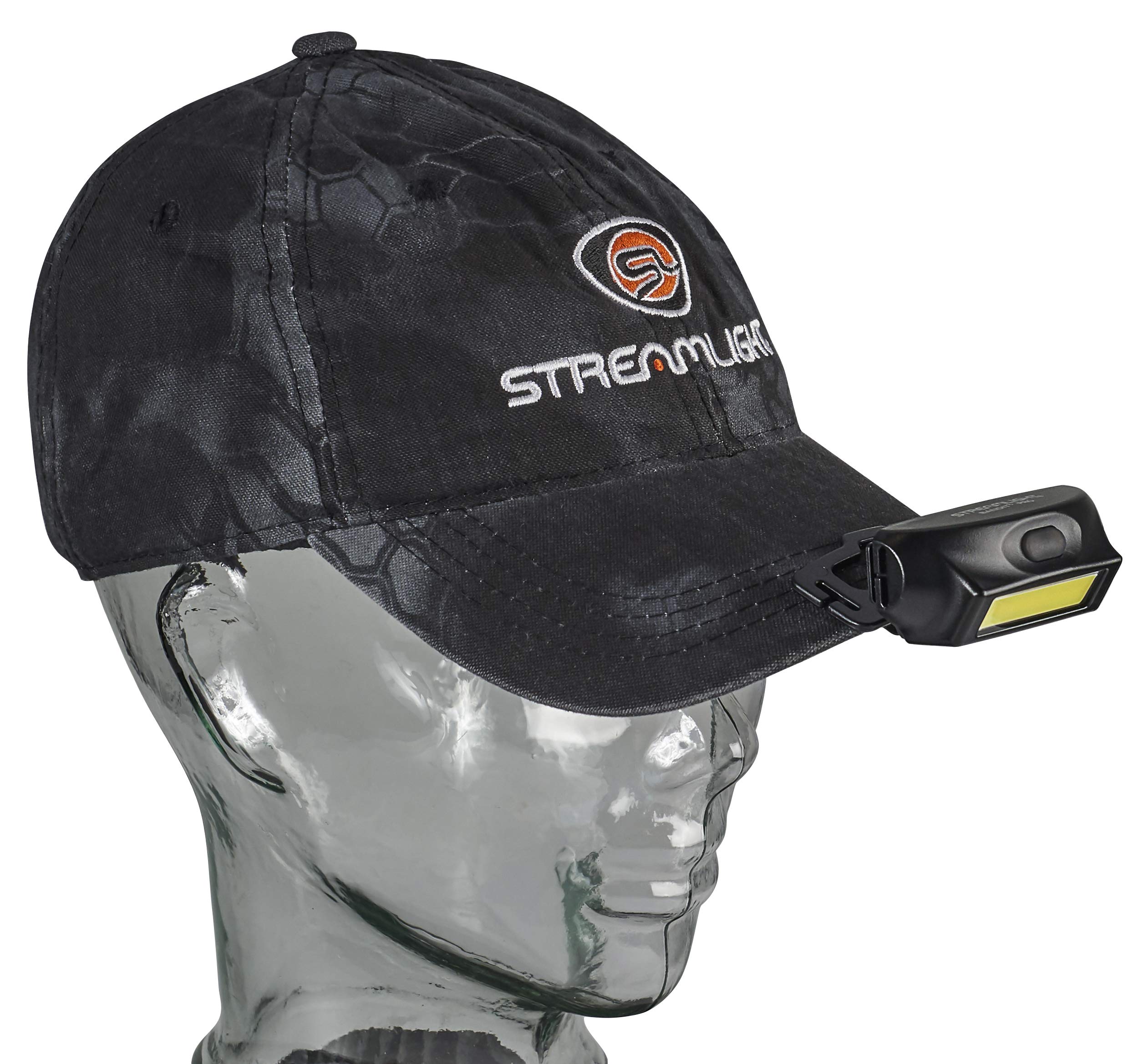 Streamlight Bandit Pro tilting headbeam enables precise beam angle adjustment.