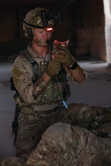 Streamlight Bandit USB-rechargeable setup with included cable for easy charging.