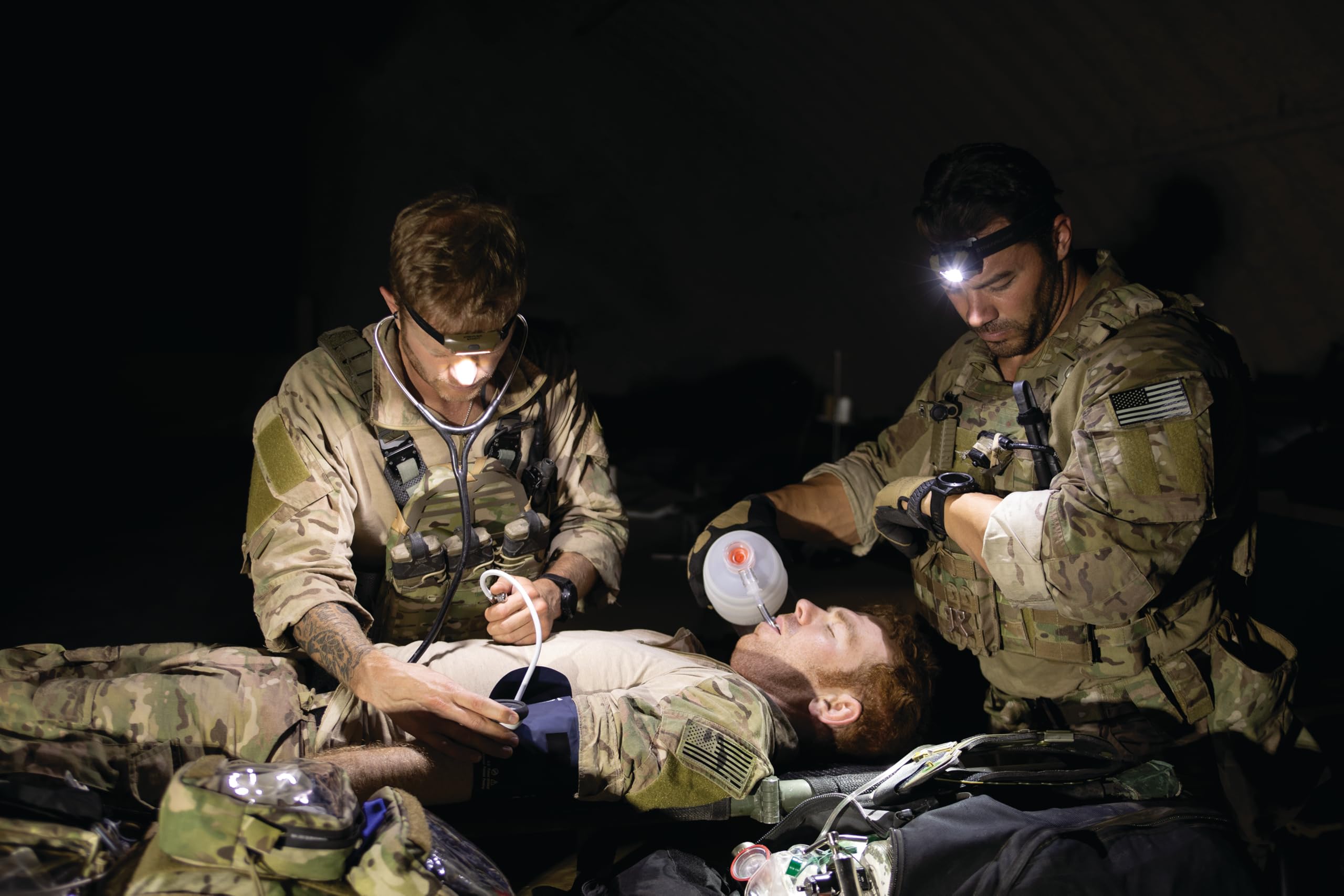 Streamlight Bandit white LED high beam offers bright visibility in low light.