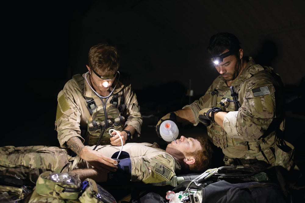 Streamlight Bandit white LED high beam offers bright visibility in low light.