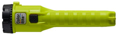 Streamlight 68910 Dualie ColorRite in-hand yellow demonstrates ergonomic one-handed handling