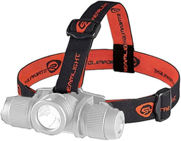 Streamlight elastic headstrap for ProTac 2.0 enables secure, hands-free illumination in dim environments.
