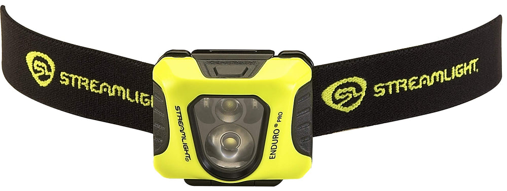 Streamlight Enduro Pro adjustable headstrap for secure all-day comfort.