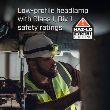 Streamlight Enduro Pro Haz-Lo ergonomic strap for secure, comfortable wear.