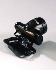 Streamlight Enduro visor clip attached to hat for hands-free use