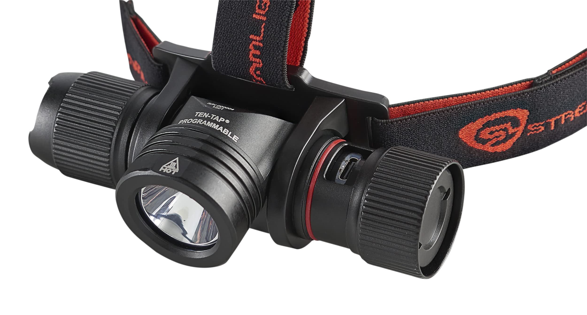 Streamlight ProTac 2.0 headband with elastic strap for secure fit during work
