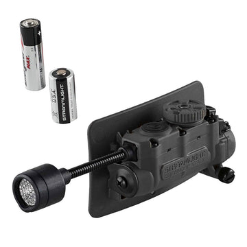 Streamlight STRMLGHT Sidewinder Stalk Black front view highlighting rugged construction