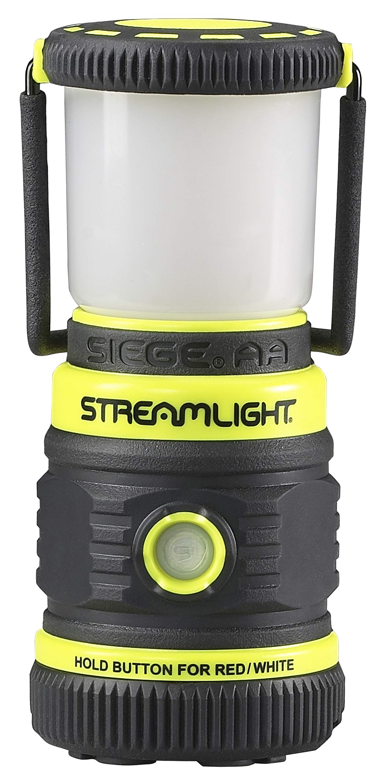 Streamlight Siege AA lantern emits bright white light for general illumination.