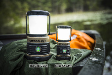 Streamlight Siege AA lantern integrated D-ring handle for hanging or carrying