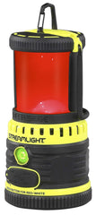 Streamlight Siege base with rubber overmold provides stability on slippery surfaces.