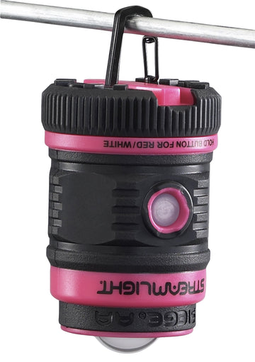 Streamlight Siege lantern with cover removed showing 360-degree illumination