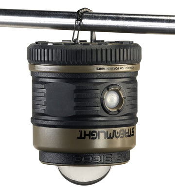 Streamlight Siege globe is removable for diffuse lighting control