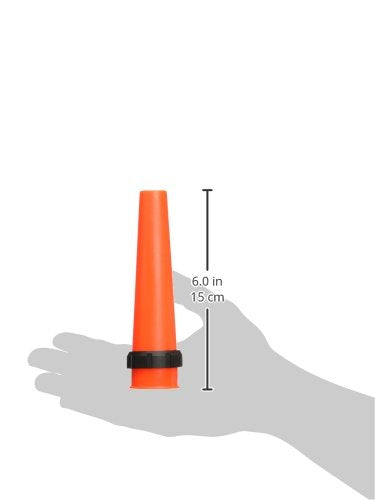 Streamlight Strion safety wand red in use demonstrates conspicuity during night operations.