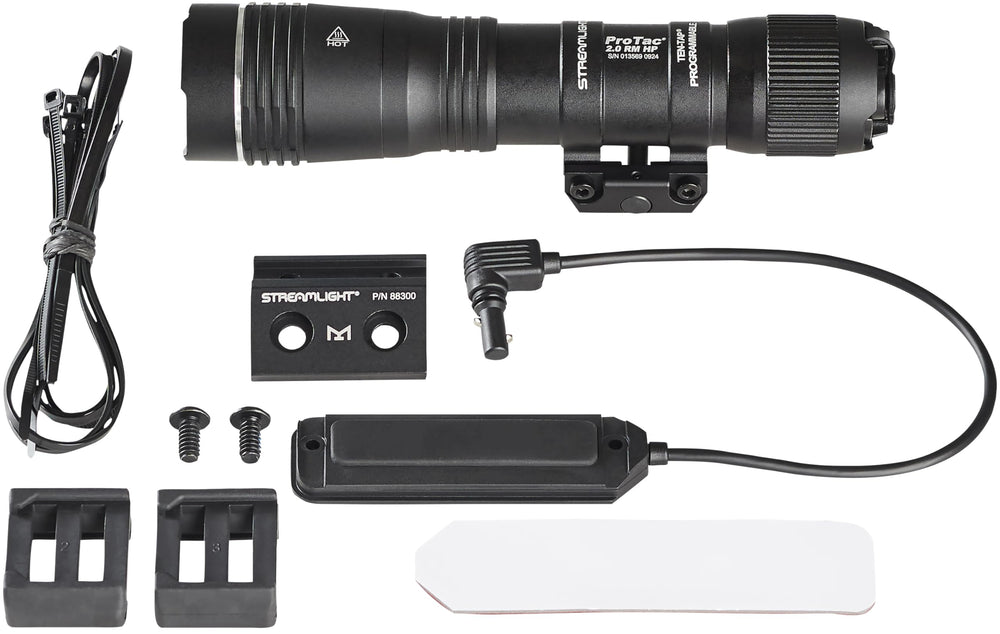 TEN-TAP programming for high, low, and strobe modes