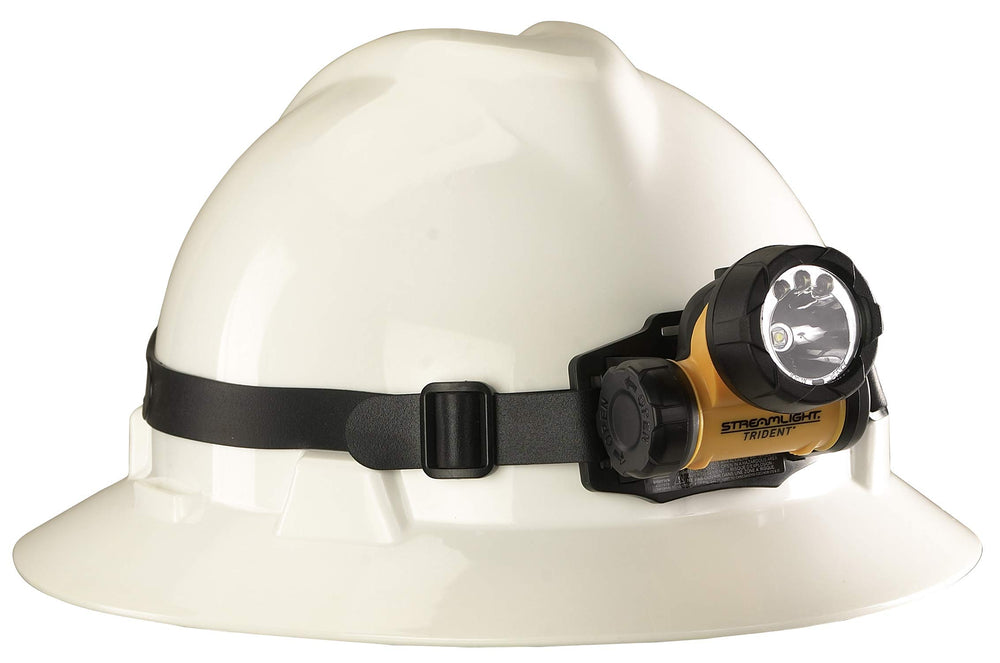 Streamlight Trident delivers a 126 meter beam for long-range visibility.
