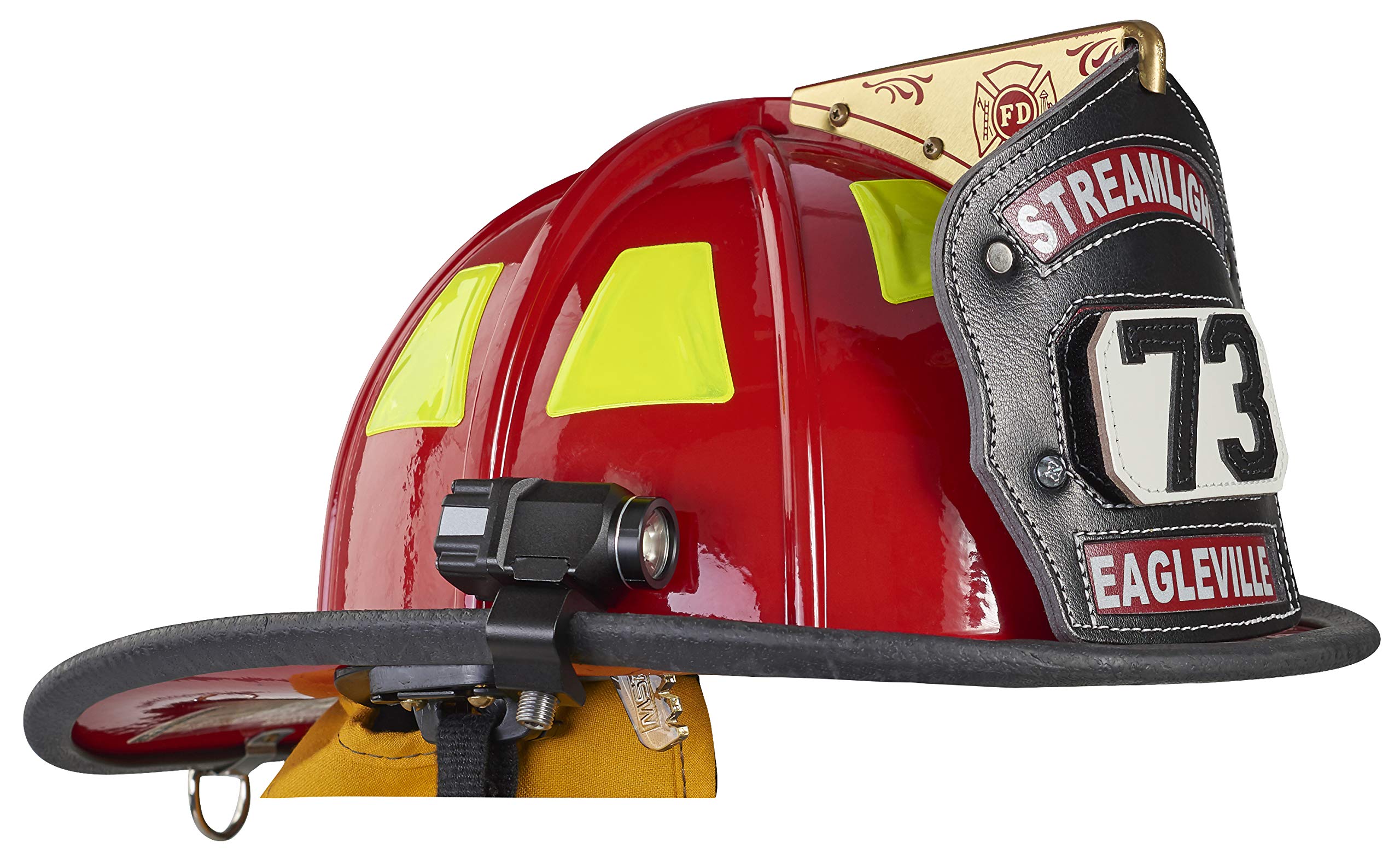 Streamlight Vantage II blue taillight enhances visibility in smoke