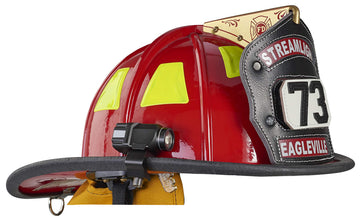 Streamlight Vantage II blue taillight enhances visibility in smoke