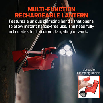 Streamlight Vulcan Clutch dual power options for flexible charging
