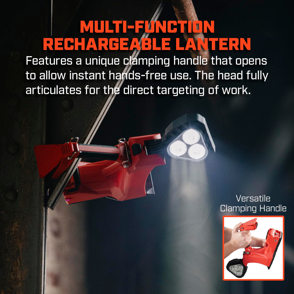 Streamlight Vulcan Clutch dual power options for flexible charging