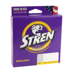Demonstration of knot strength and tensile strength for Stren Original