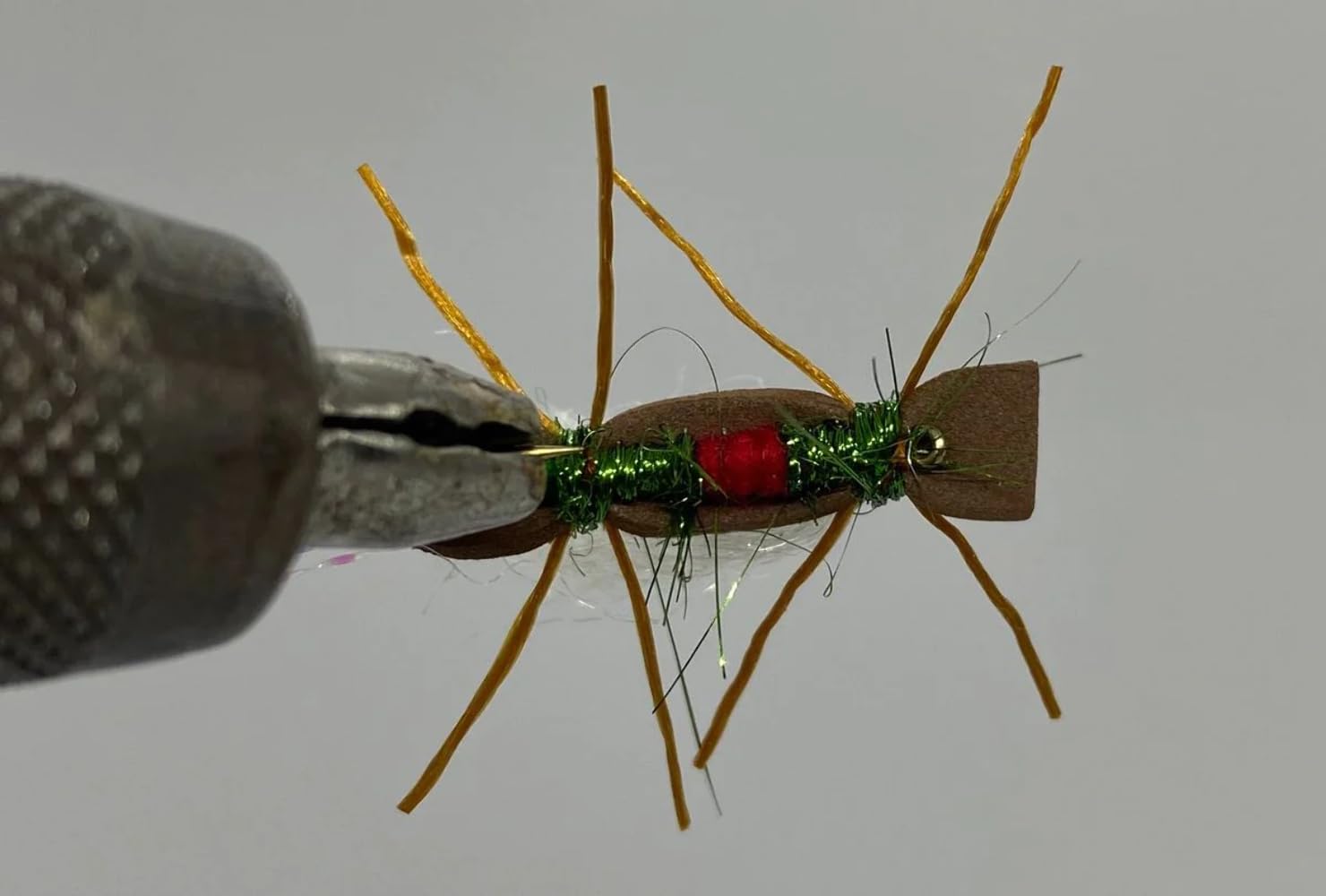 Strike Fly Company Chubby Chernobyl Royal Terrestrial closeup highlighting premium materials.