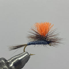 Strike Fly Hi-Vis Parachute Adams size 18 for precise dry fly presentation on calm waters