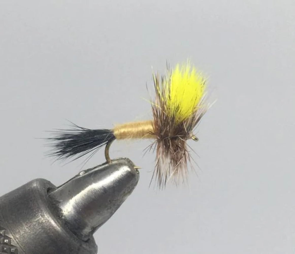 Strike Fly Company Mr. Rapidam Wulff Size 14 dry fly for precise presentations.