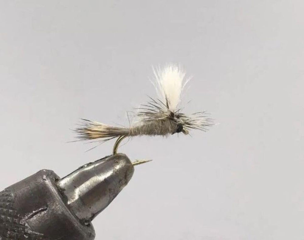 Strike Fly Company parachute hare's ear dry fly 16 ready for surface fishing on streams