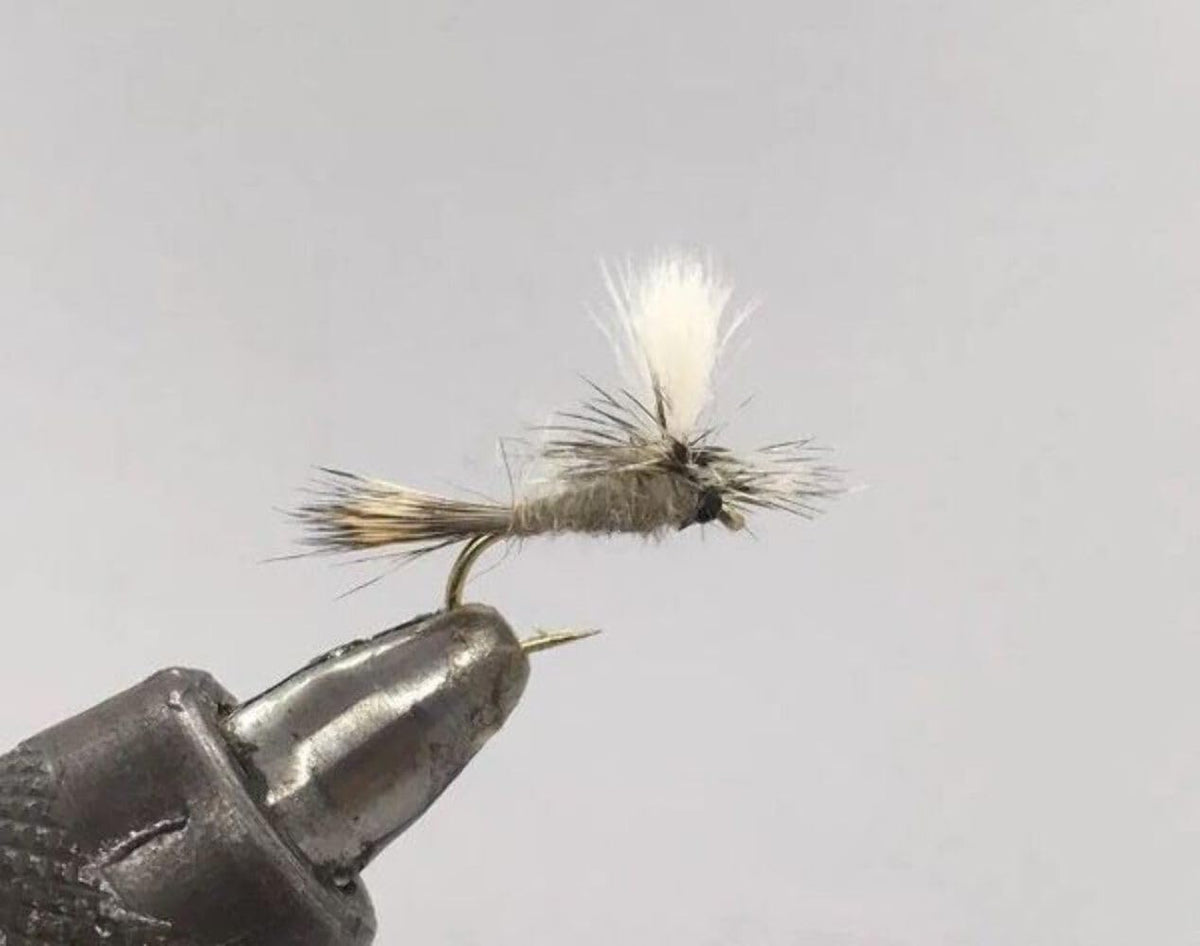 Strike Fly Company parachute hare's ear dry fly 16 ready for surface fishing on streams